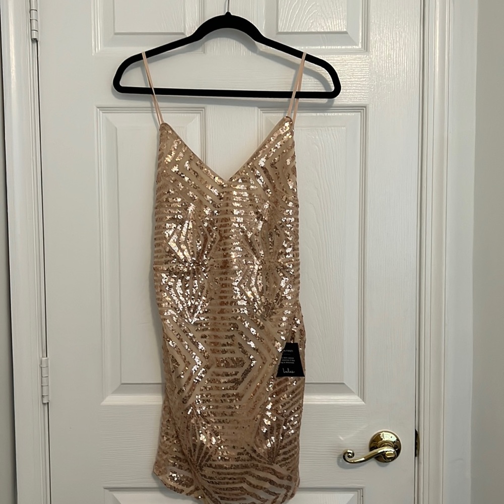Lulus Sequins dress!